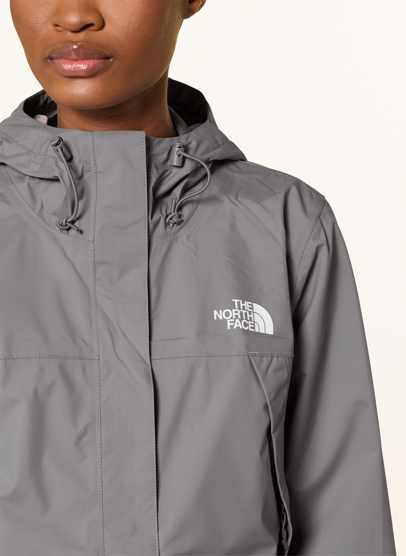 THE NORTH FACE Veste imperméable ANTORA: GRIS FONCÉ