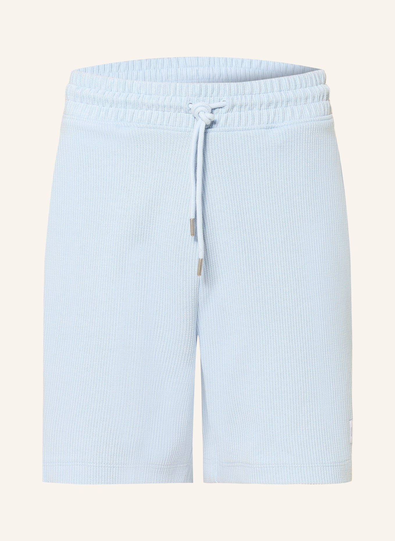 HUGO Sweatshorts NUWAFFLO: HELLBLAU