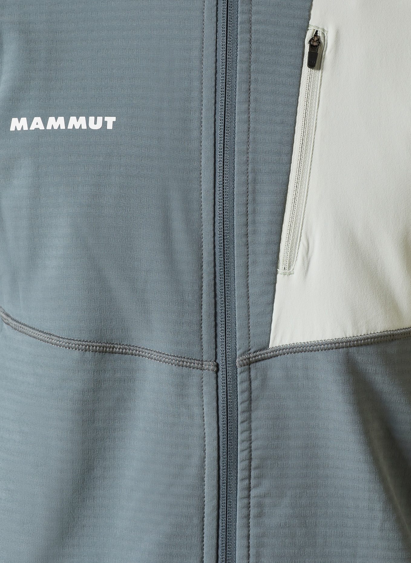 MAMMUT Functionele jas MADRIS LIGHT: GRIJS / LICHTGROEN