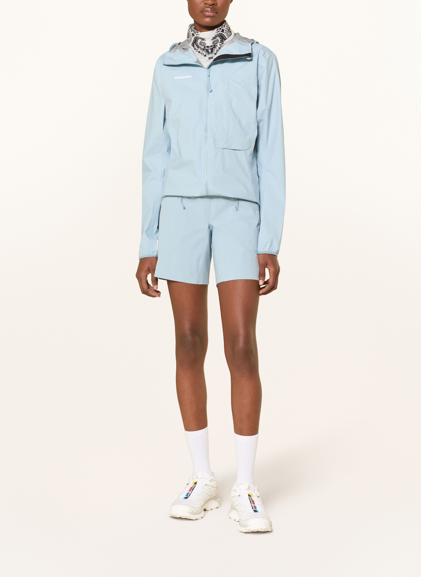 MAMMUT Hardshell-Jacke DUCAN LIGHT: HELLBLAU