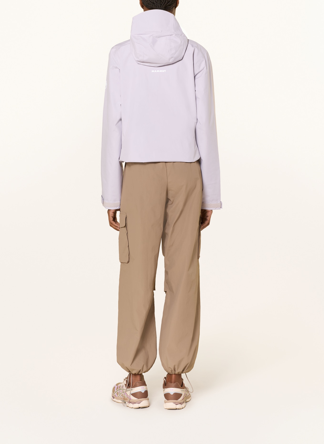 MAMMUT Funktionsjacke TREELINE LIGHT HS HOODED: HELLLILA