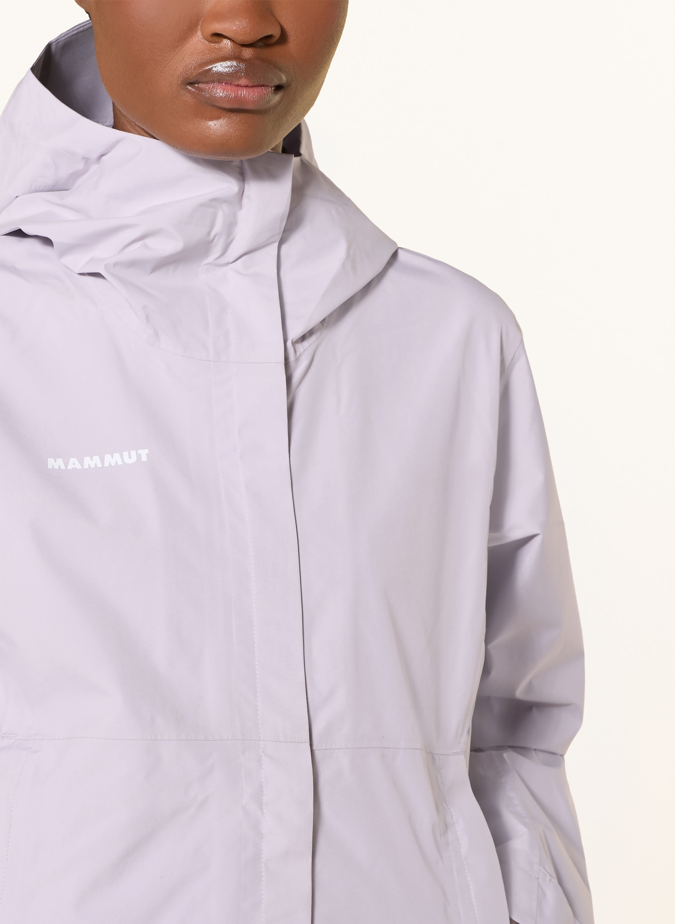 MAMMUT Funktionsjacke TREELINE LIGHT HS HOODED: HELLLILA