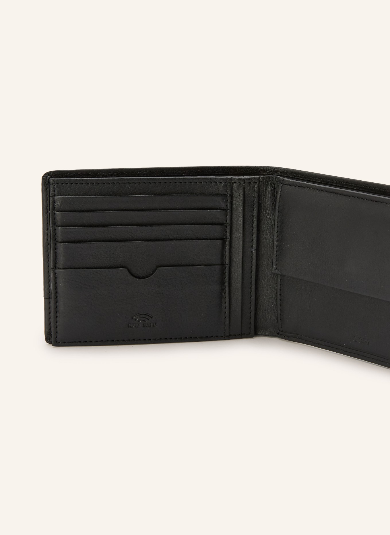 JOOP! Geldbörse MANCIANO TYPHON: SCHWARZ