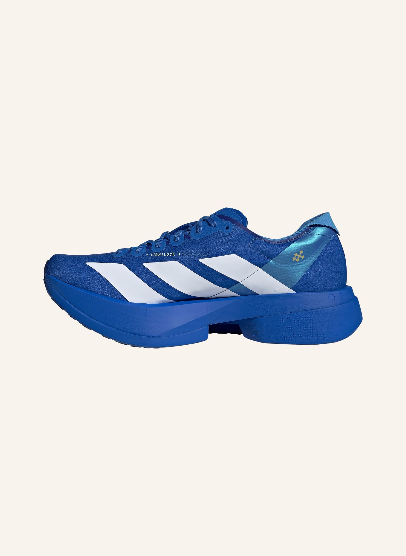 adidas Buty do biegania ADIZERO ADIOS PRO 4: GRANATOWY / BIAŁY