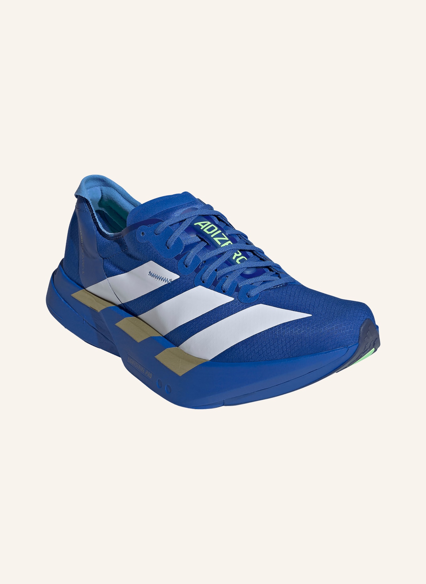 adidas Buty do biegania ADIZERO ADIOS PRO 4: GRANATOWY / BIAŁY