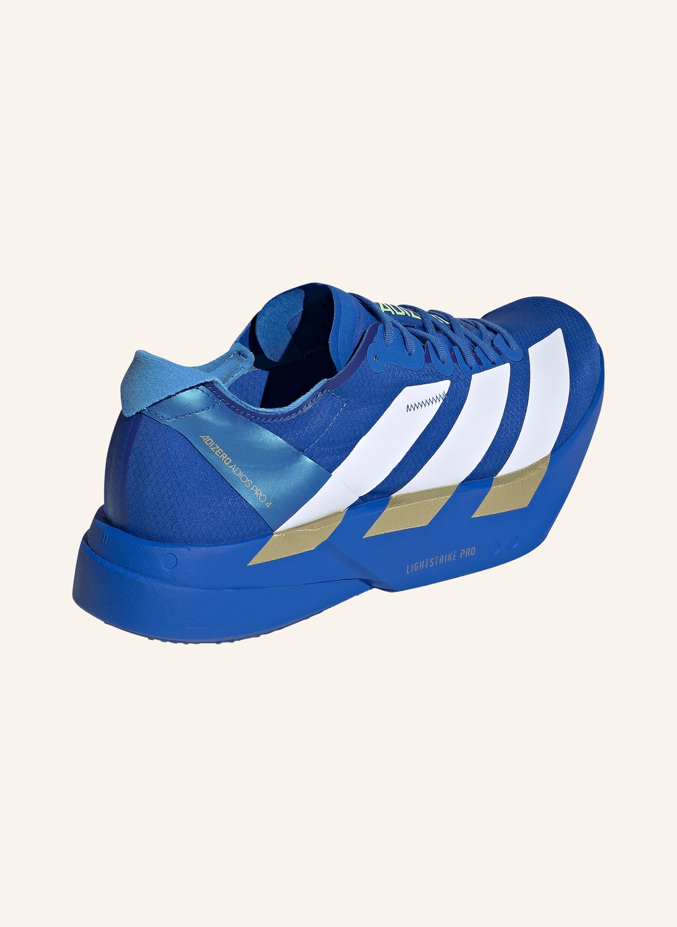 adidas Buty do biegania ADIZERO ADIOS PRO 4: GRANATOWY / BIAŁY