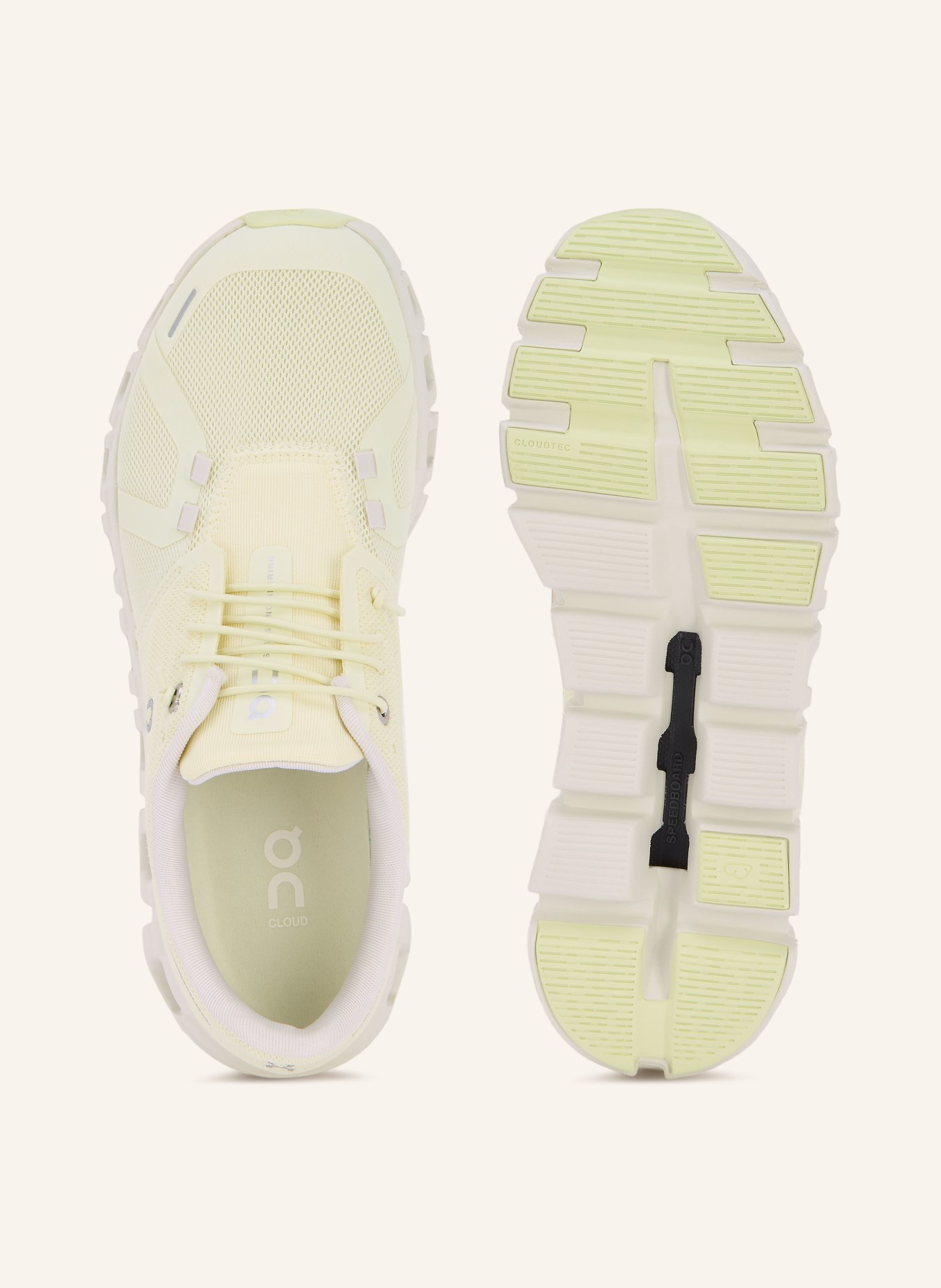 On Sneaker CLOUD 6: HELLGELB