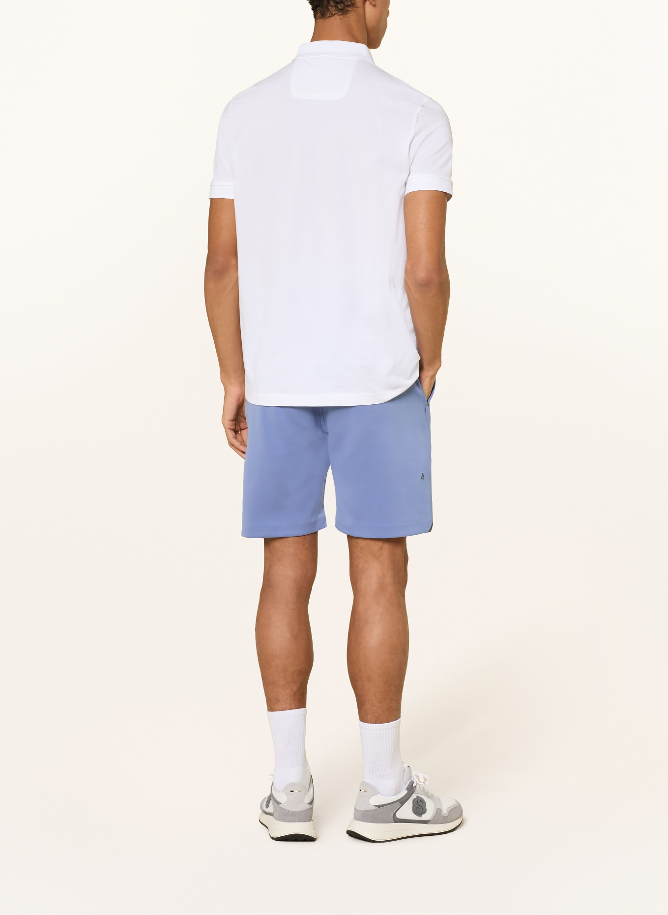 BOSS Golfshorts HECON: BLAUGRAU