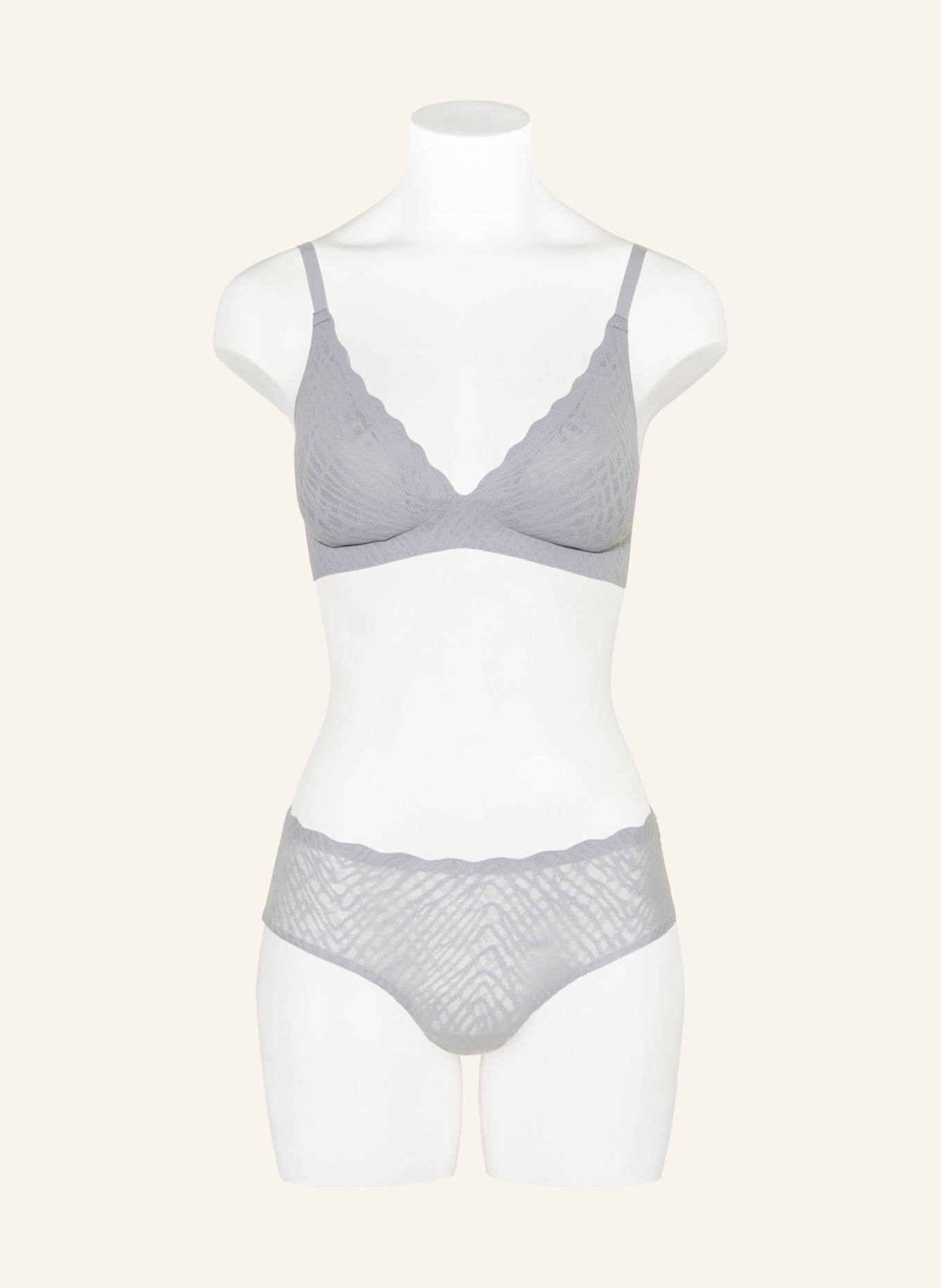 sloggi Bokserki ZERO FEEL BLISS: SZARONIEBIESKI