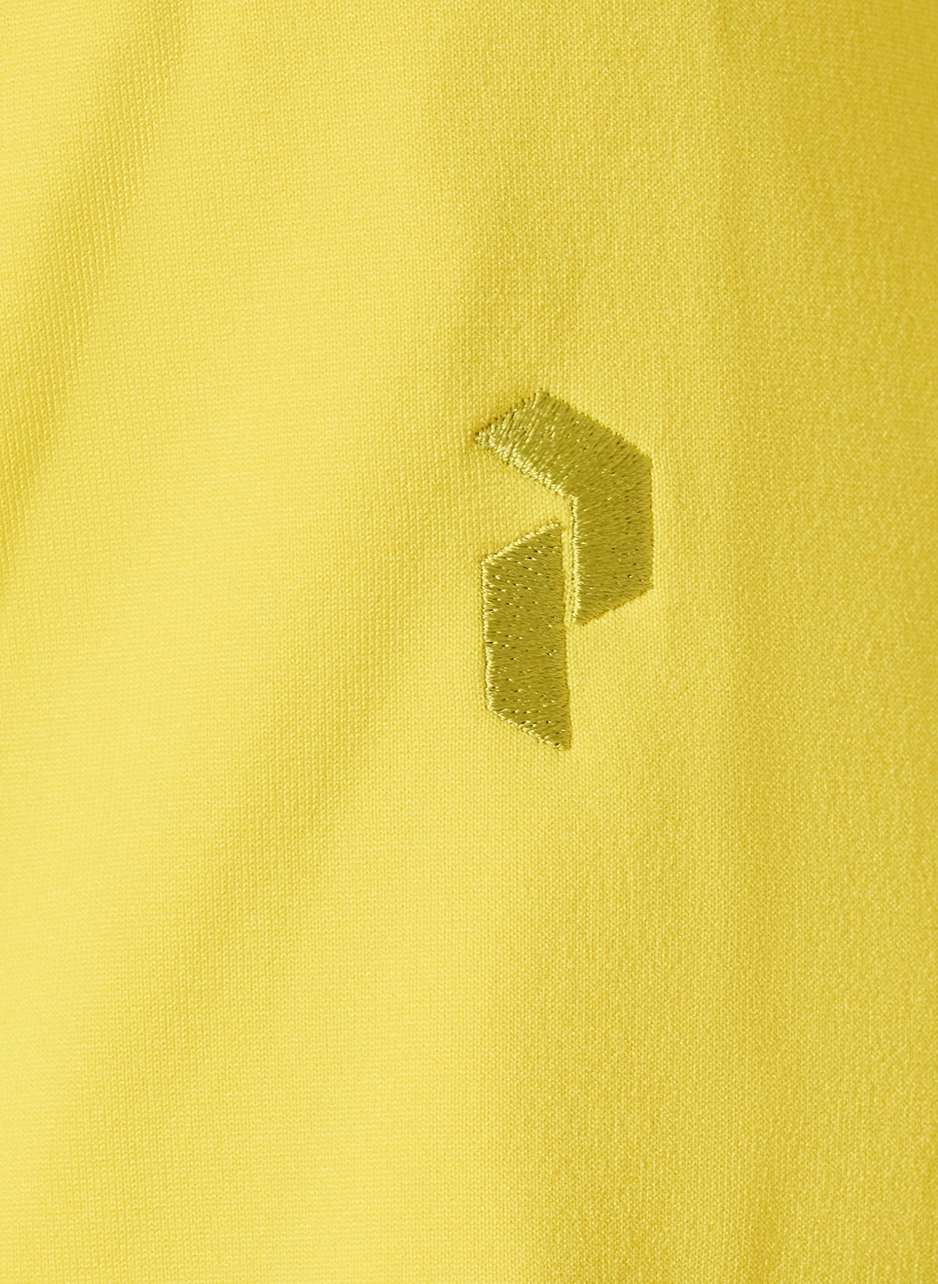 Peak Performance Midlayer-Jacke LIGHT ZIP HOOD: GELB