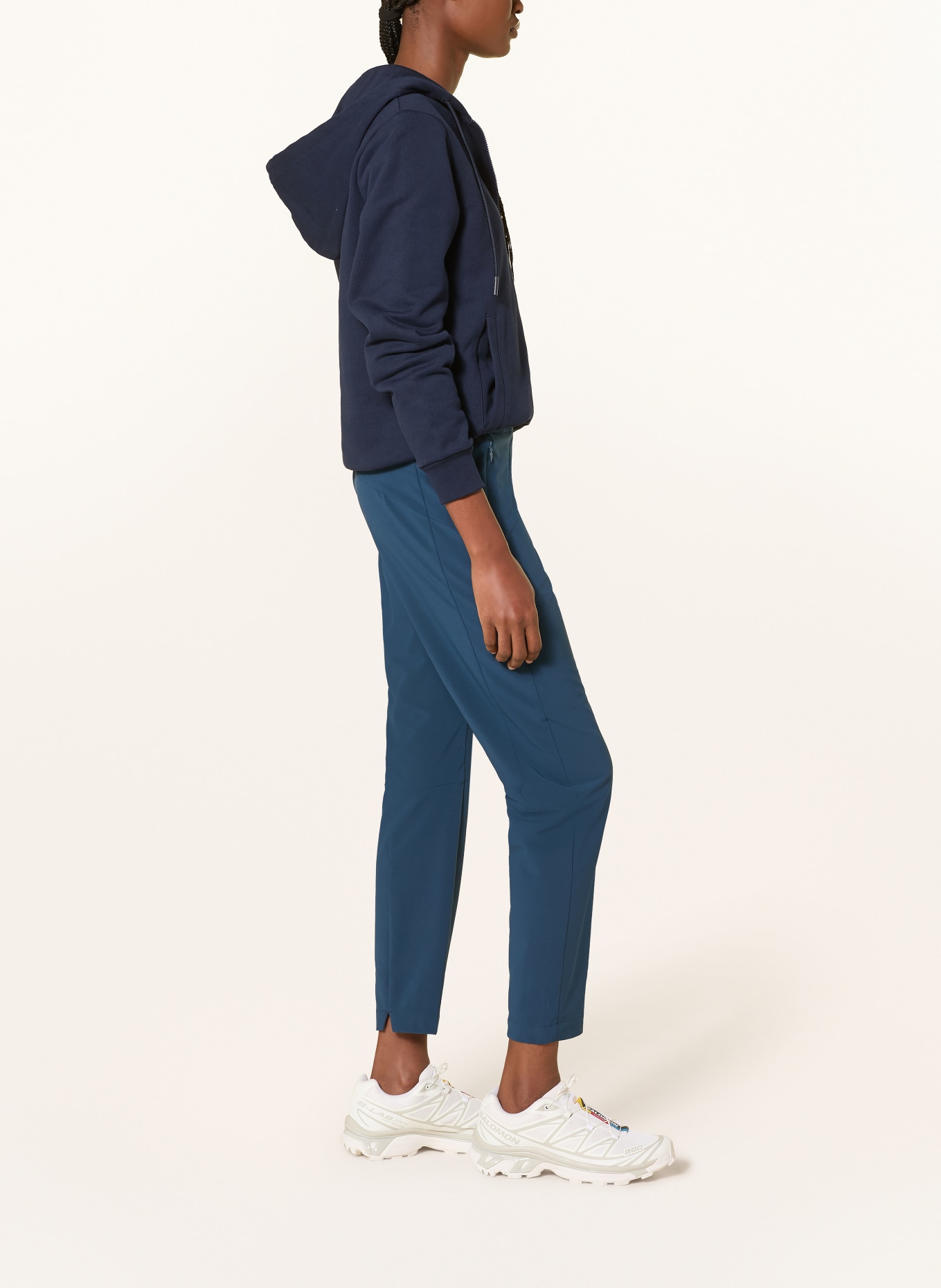 VAUDE Spodnie trekkingowe SKOMER PANTS III: PETROL