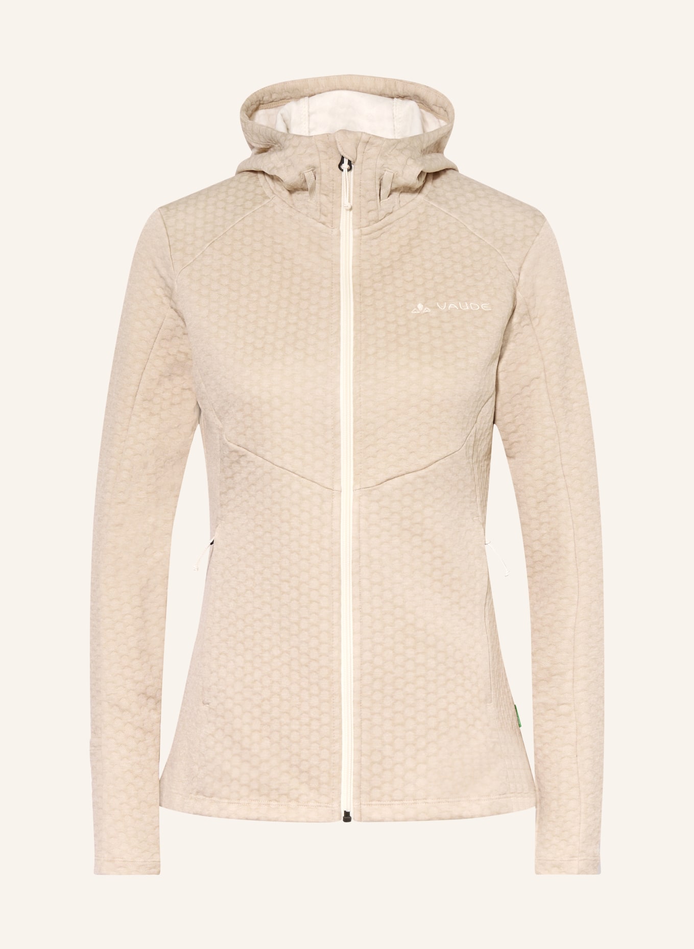 VAUDE Fleecejack SKOMER: BEIGE