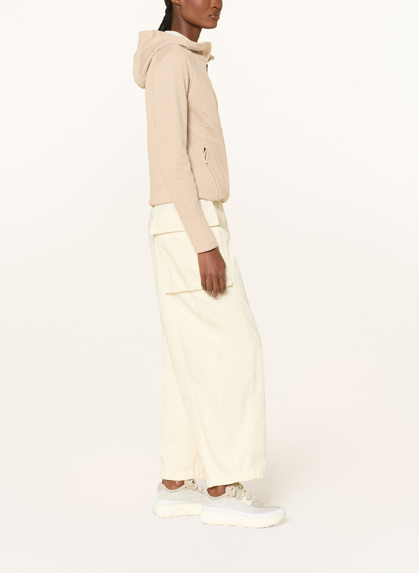 VAUDE Fleecejack SKOMER: BEIGE