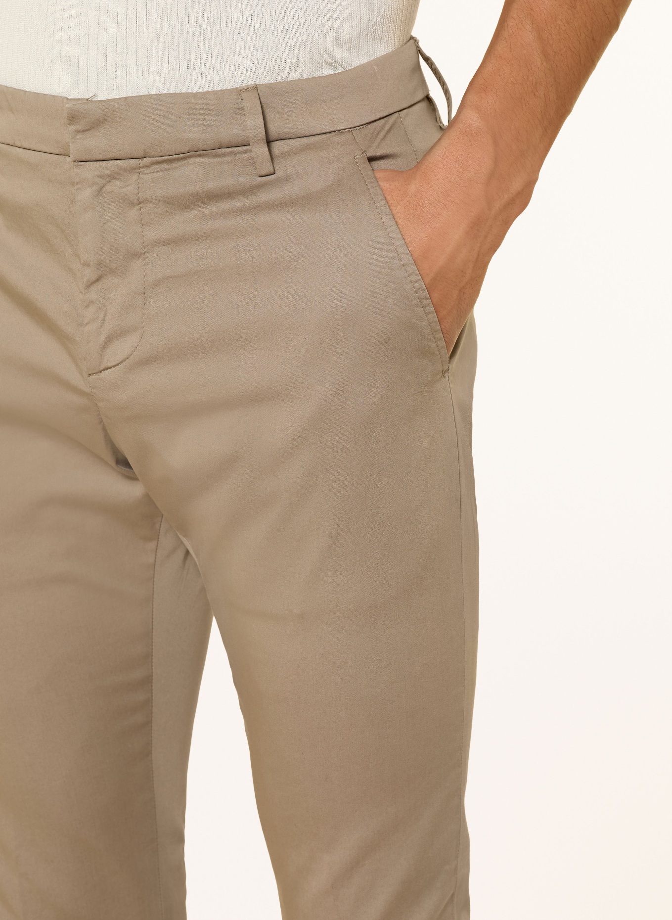 Dondup Chino GAUBERT Slim Fit: BEIGE