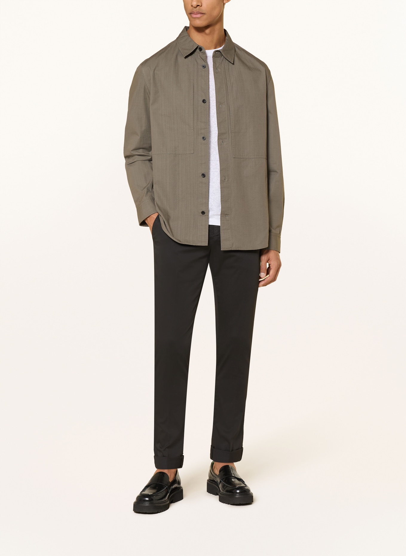 Dondup Chino GAUBERT Slim Fit: ZWART
