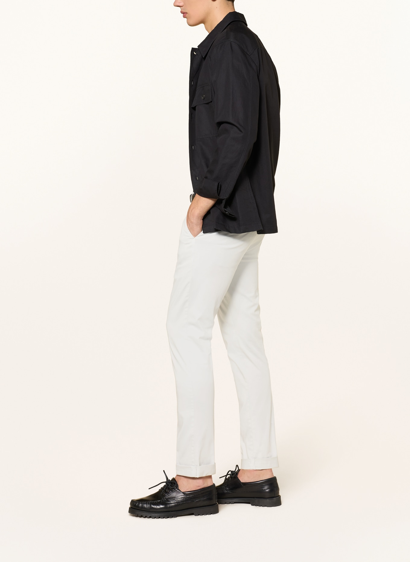 Dondup Chino GAUBERT Slim Fit: HELLGRAU