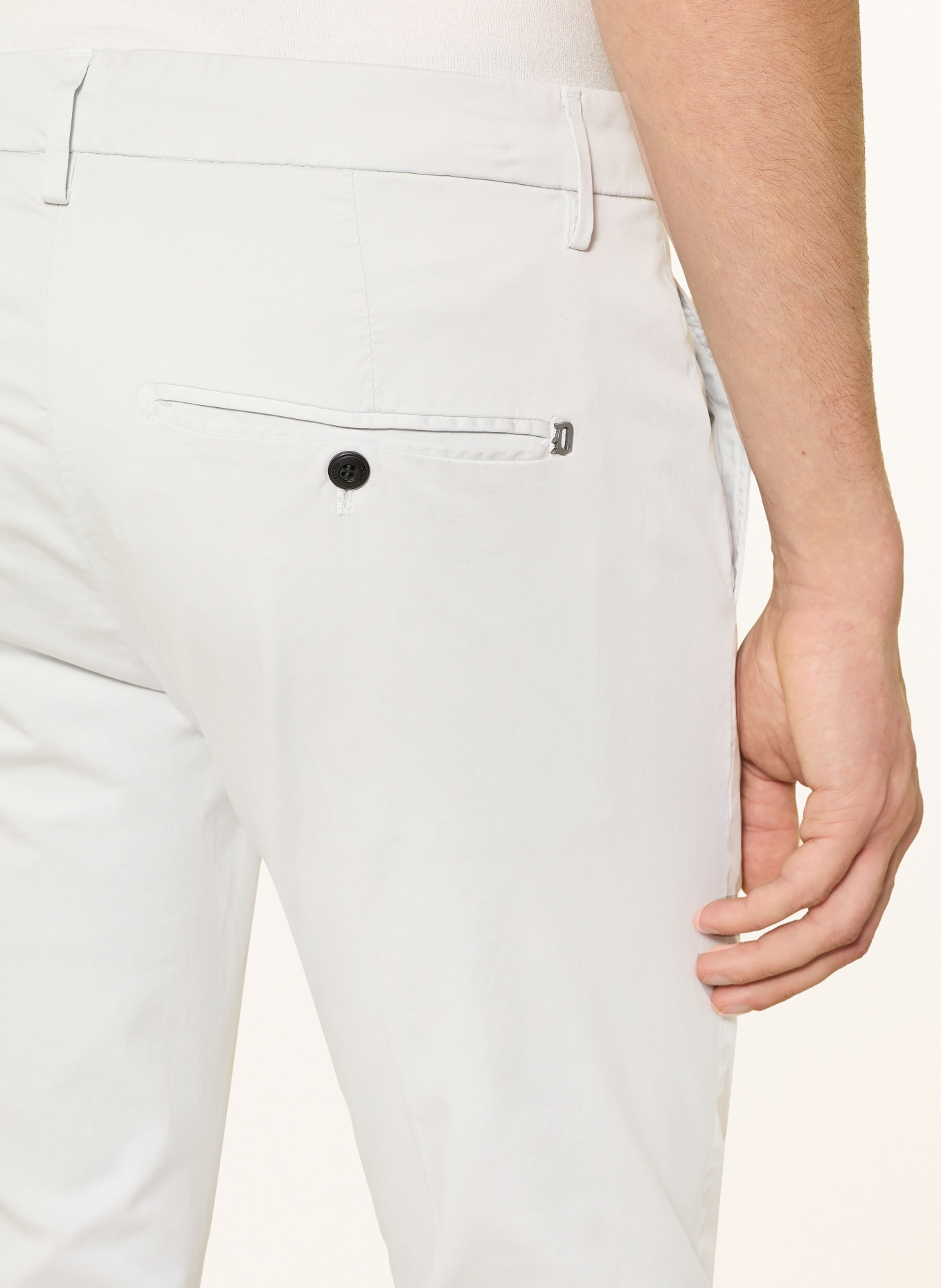 Dondup Chino GAUBERT Slim Fit: HELLGRAU