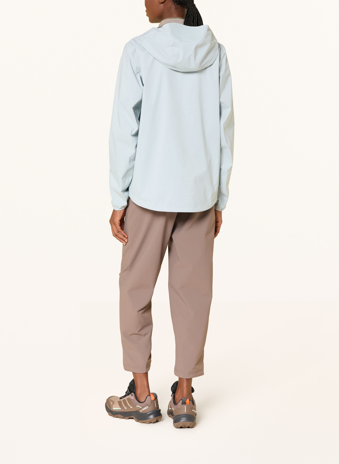 odlo ESSENTIAL" hardshell jacket: BLUE GRAY