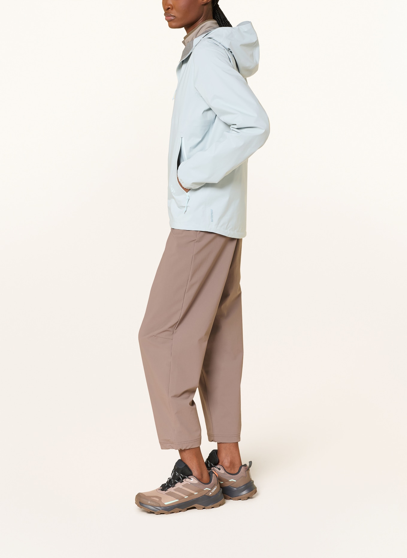 odlo ESSENTIAL" hardshell jacket: BLUE GRAY