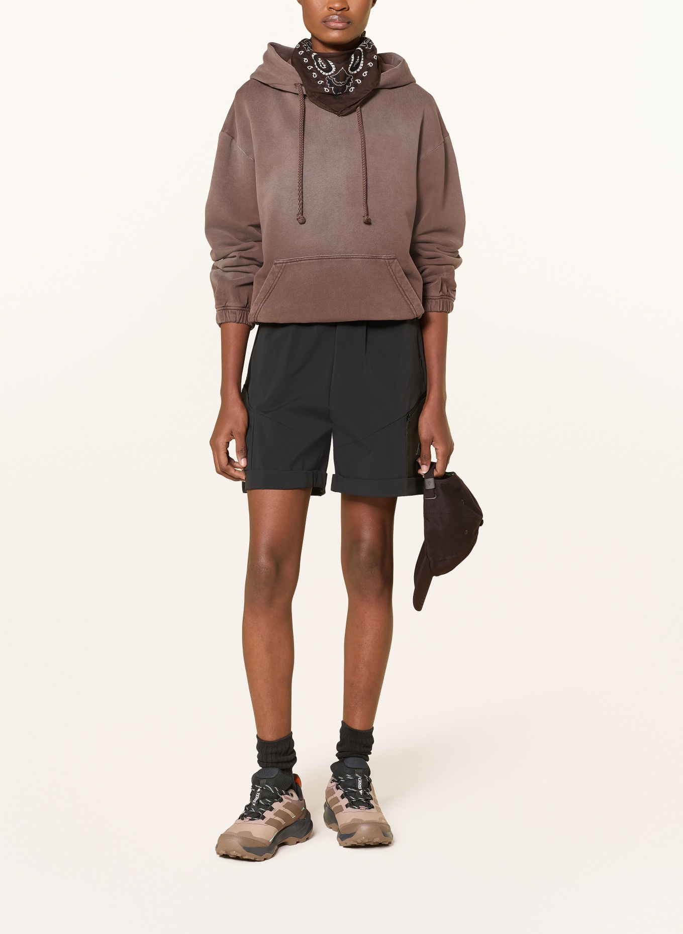 odlo Trekkingshorts ESSENTIAL: SCHWARZ