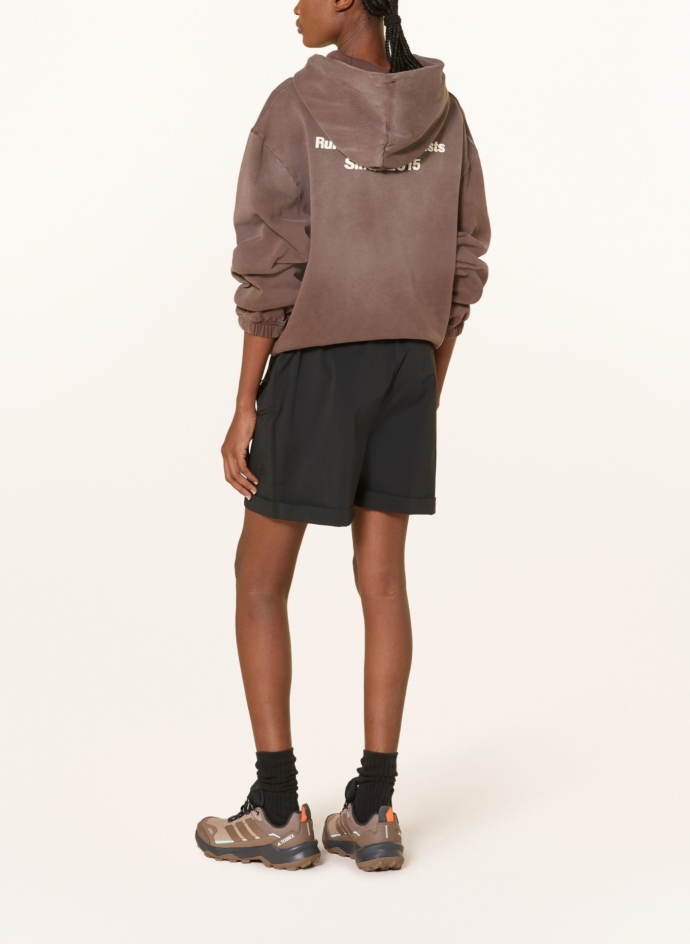 odlo Trekkingshorts ESSENTIAL: SCHWARZ