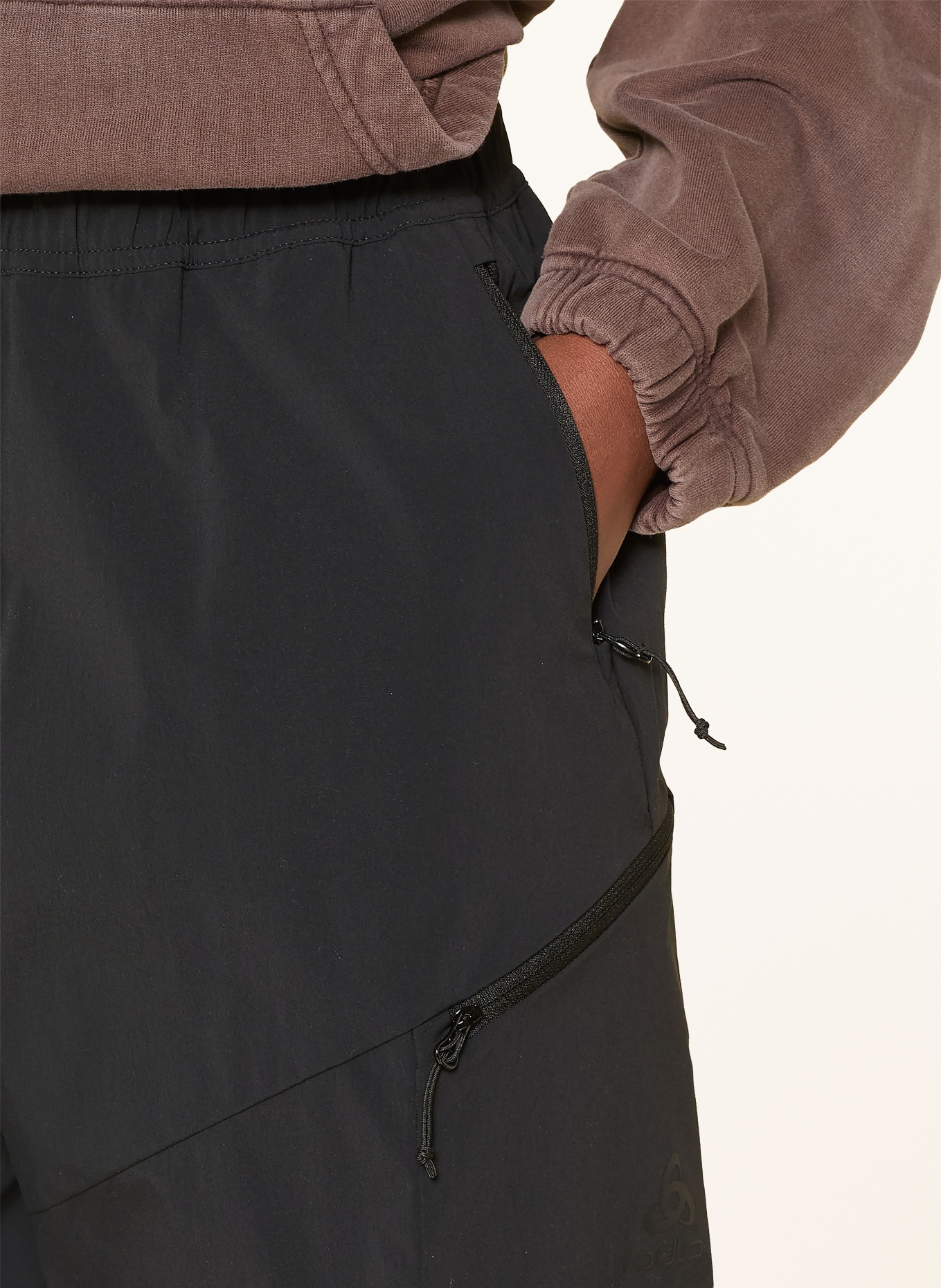 odlo Trekkingshorts ESSENTIAL: SCHWARZ