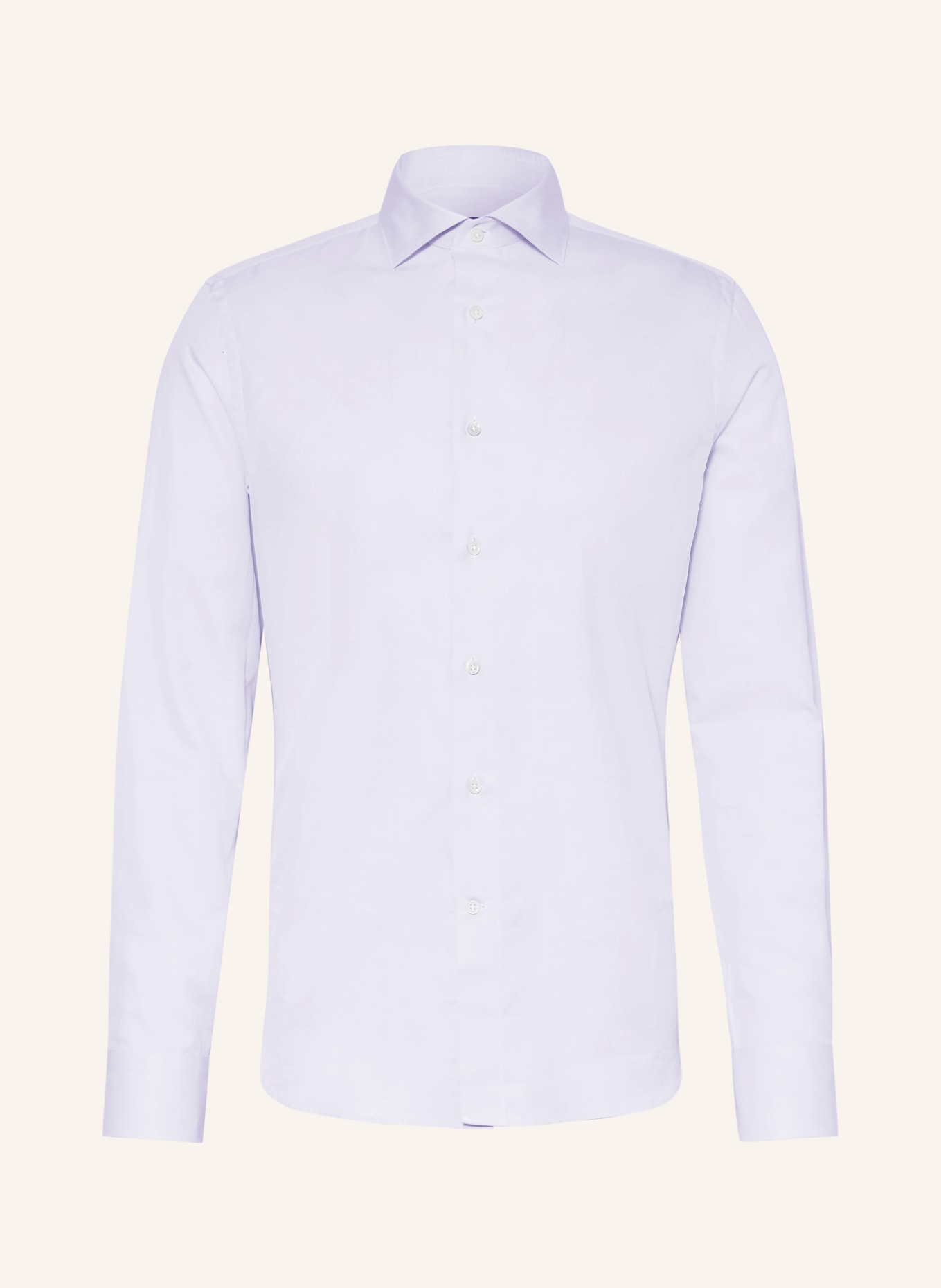 CANALI Overhemd Slim Fit: LICHTBLAUW