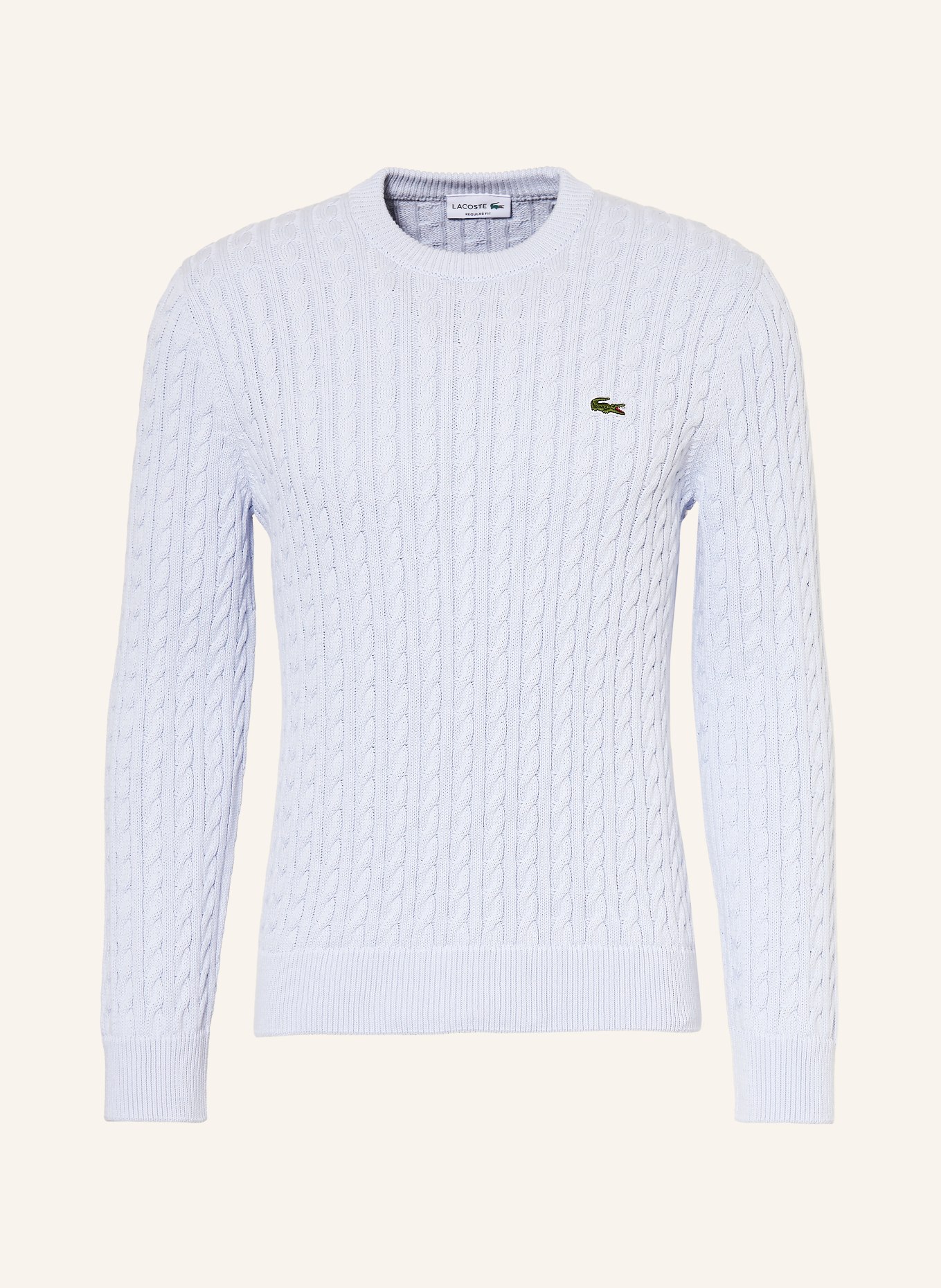 LACOSTE Pullover: HELLBLAU