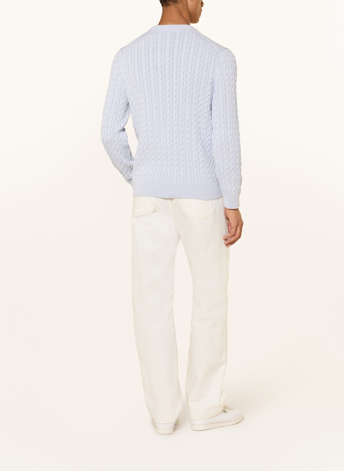 LACOSTE Pullover: HELLBLAU