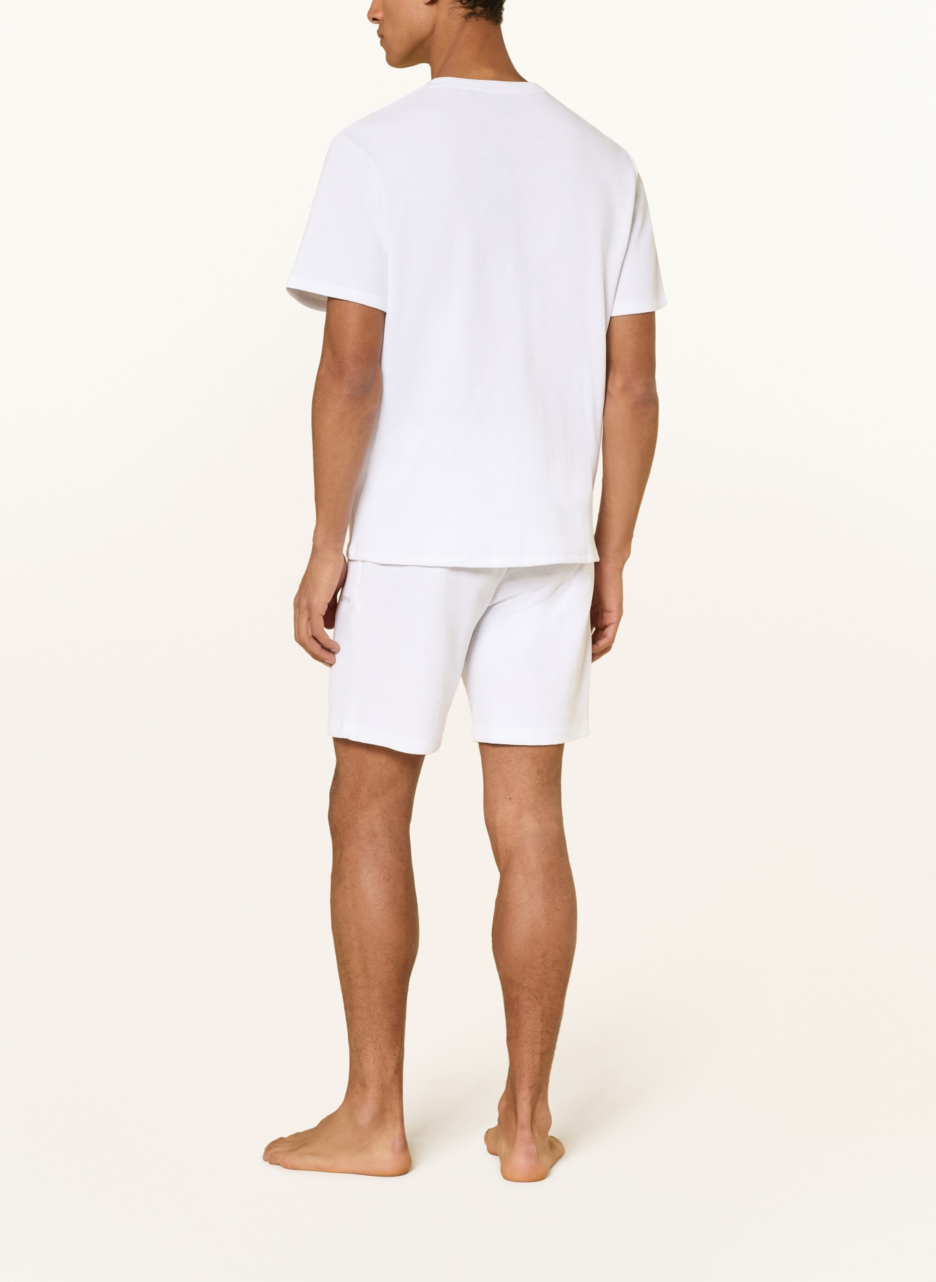 BOSS slaapshirt: WIT