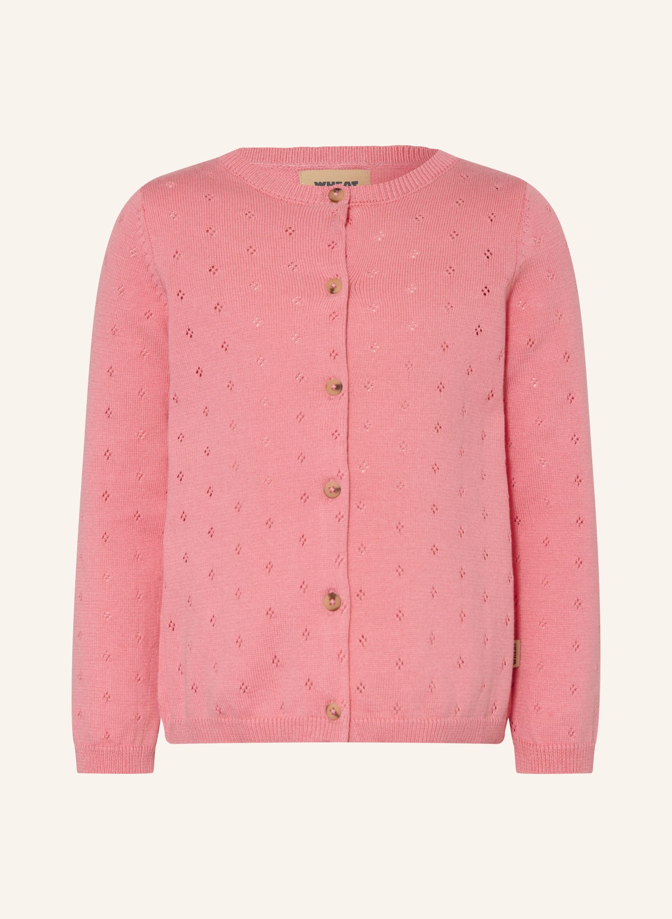 WHEAT Cardigan: PINK