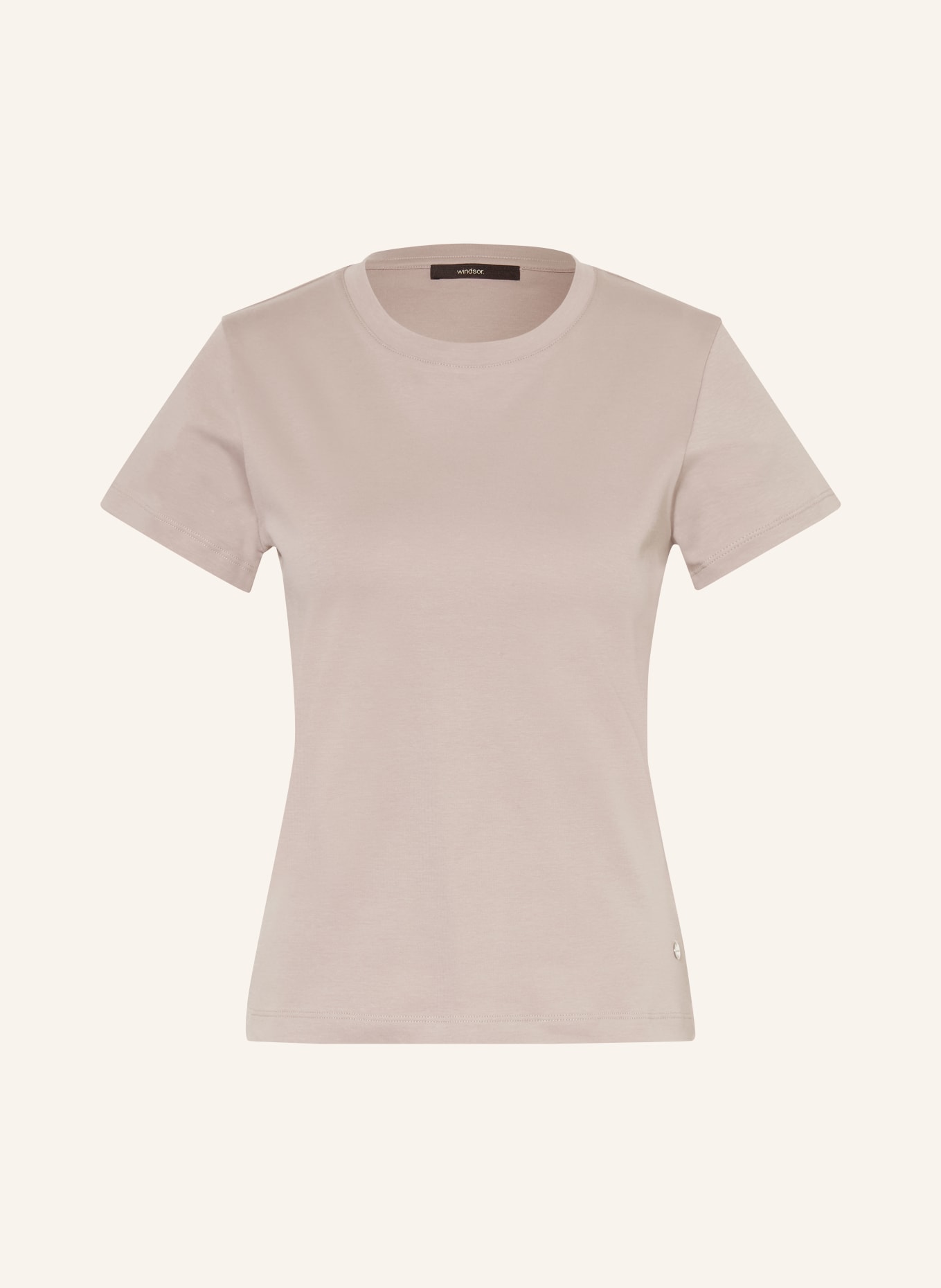 windsor. T-Shirt: TAUPE