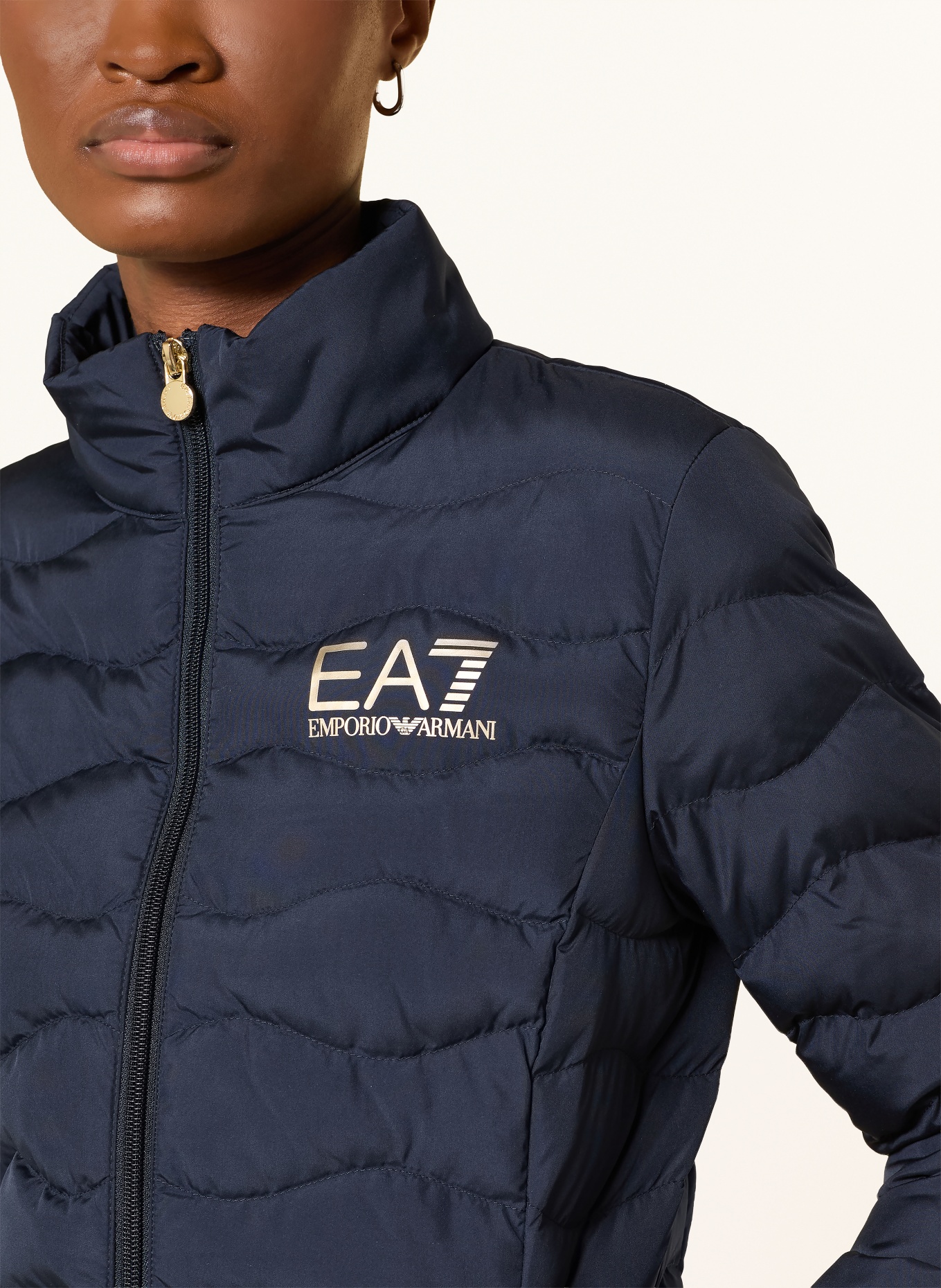 EA7 EMPORIO ARMANI Steppjacke TRAIN CORE: DUNKELBLAU