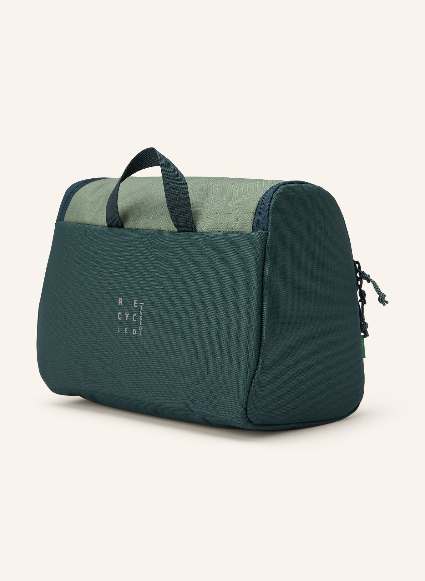 VAUDE Toiletry bag WEGAWASH: LIGHT GREEN / DARK GREEN / GREEN