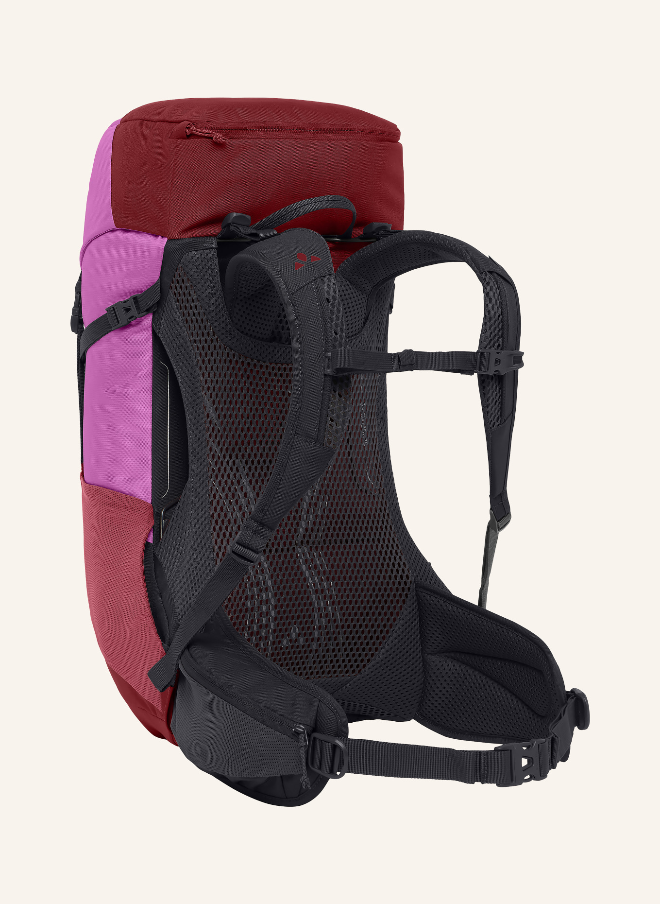 VAUDE Plecak BRENTA 28 l: FUKSJA / CIEMNOCZERWONY / CZERWONY