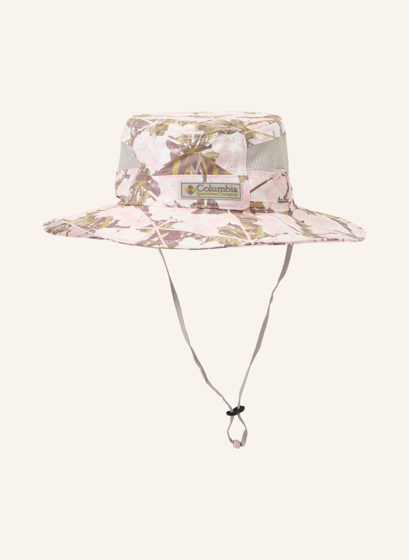 Columbia BORA BORA™ RETRO II BOONEY hat: LIGHT PINK / GRAY / GREEN