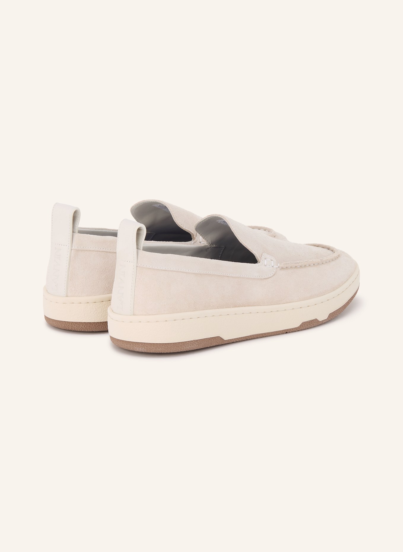 LANVIN slippers: CRÈME