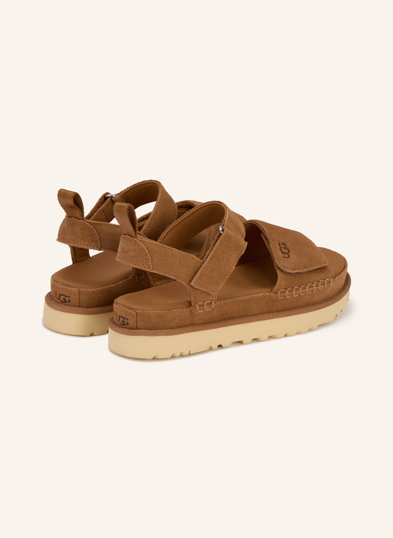 UGG Plateau-Sandalen GOLDENSTAR: BRAUN