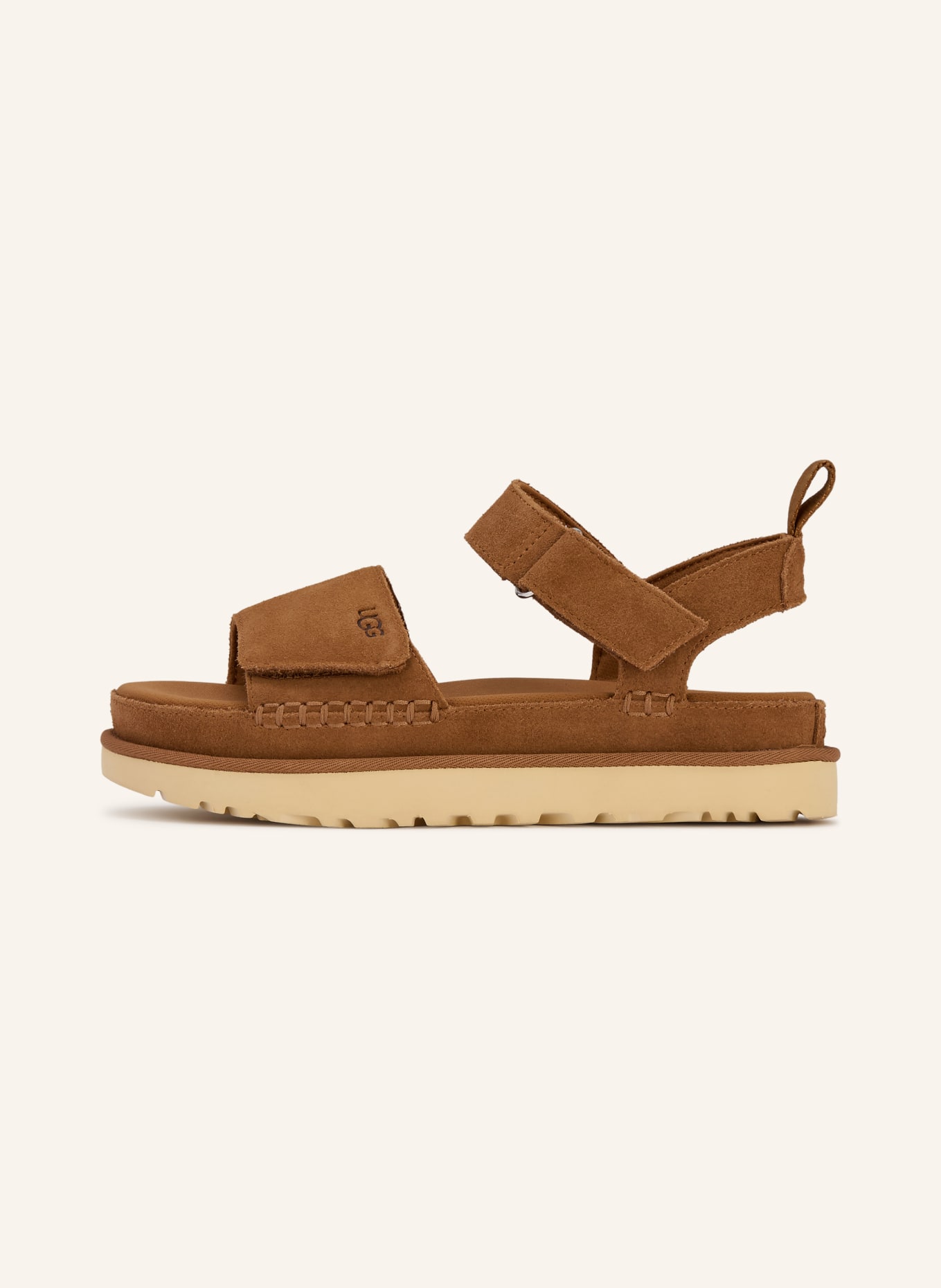 UGG Plateau-Sandalen GOLDENSTAR: BRAUN