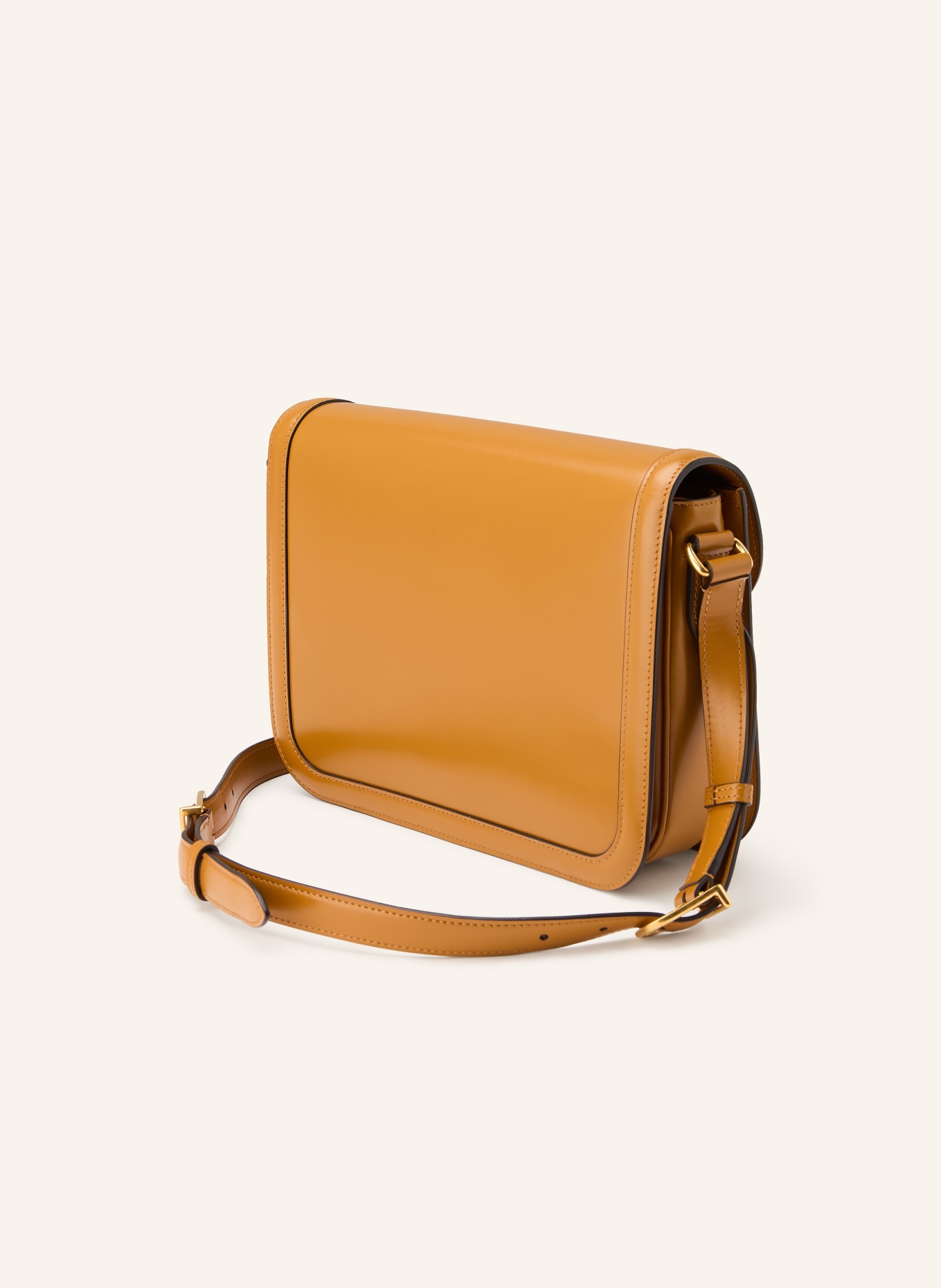 VALENTINO GARAVANI 9TO5 Shoulder Bag: BROWN / GOLD