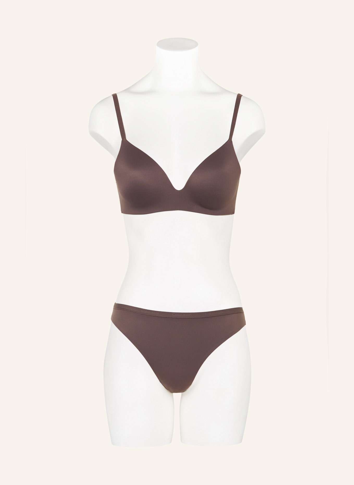 Calvin Klein String PERFECTLY FIT: TAUPE