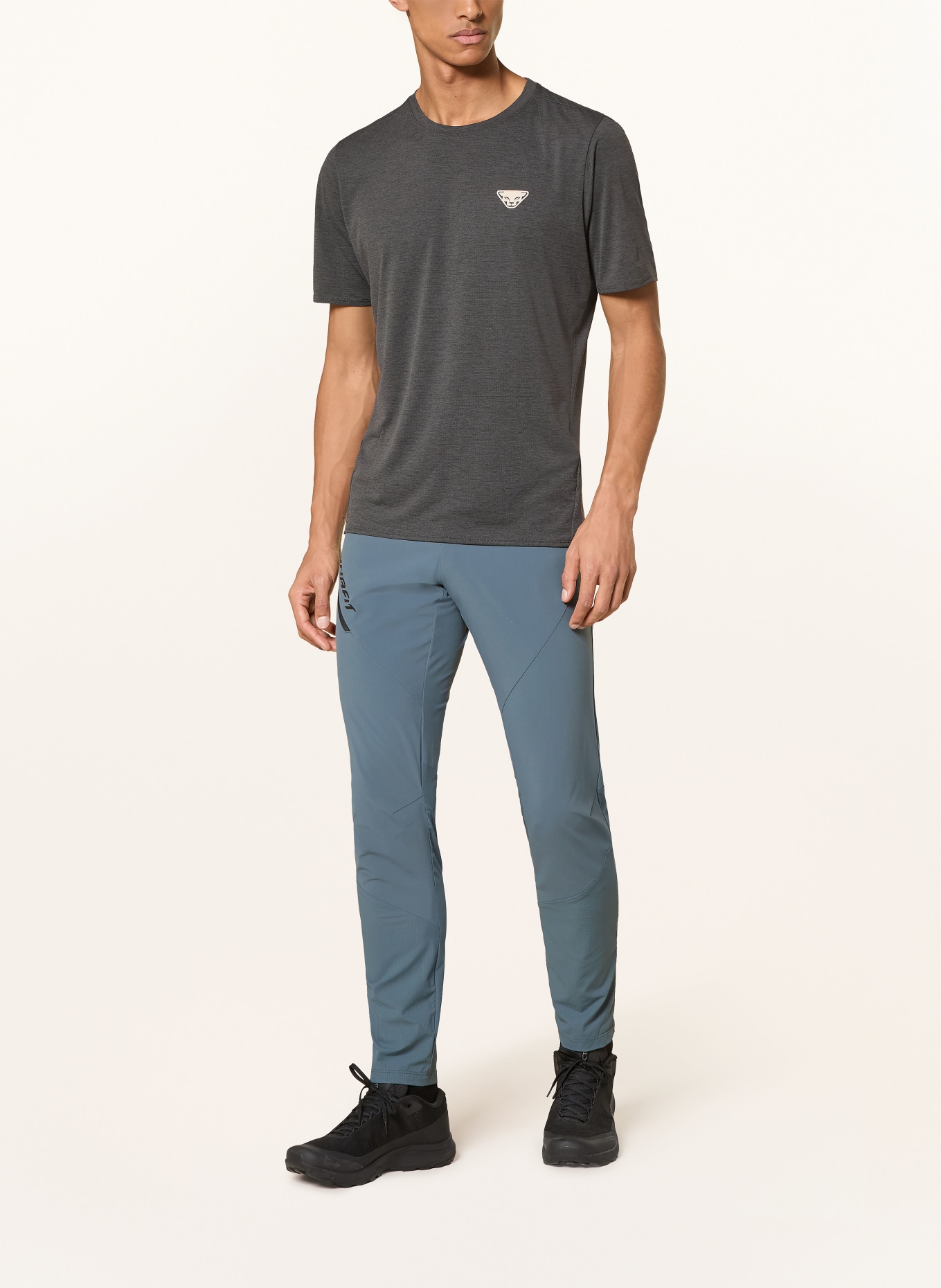 DYNAFIT TRAIL T-shirt: DARK GRAY