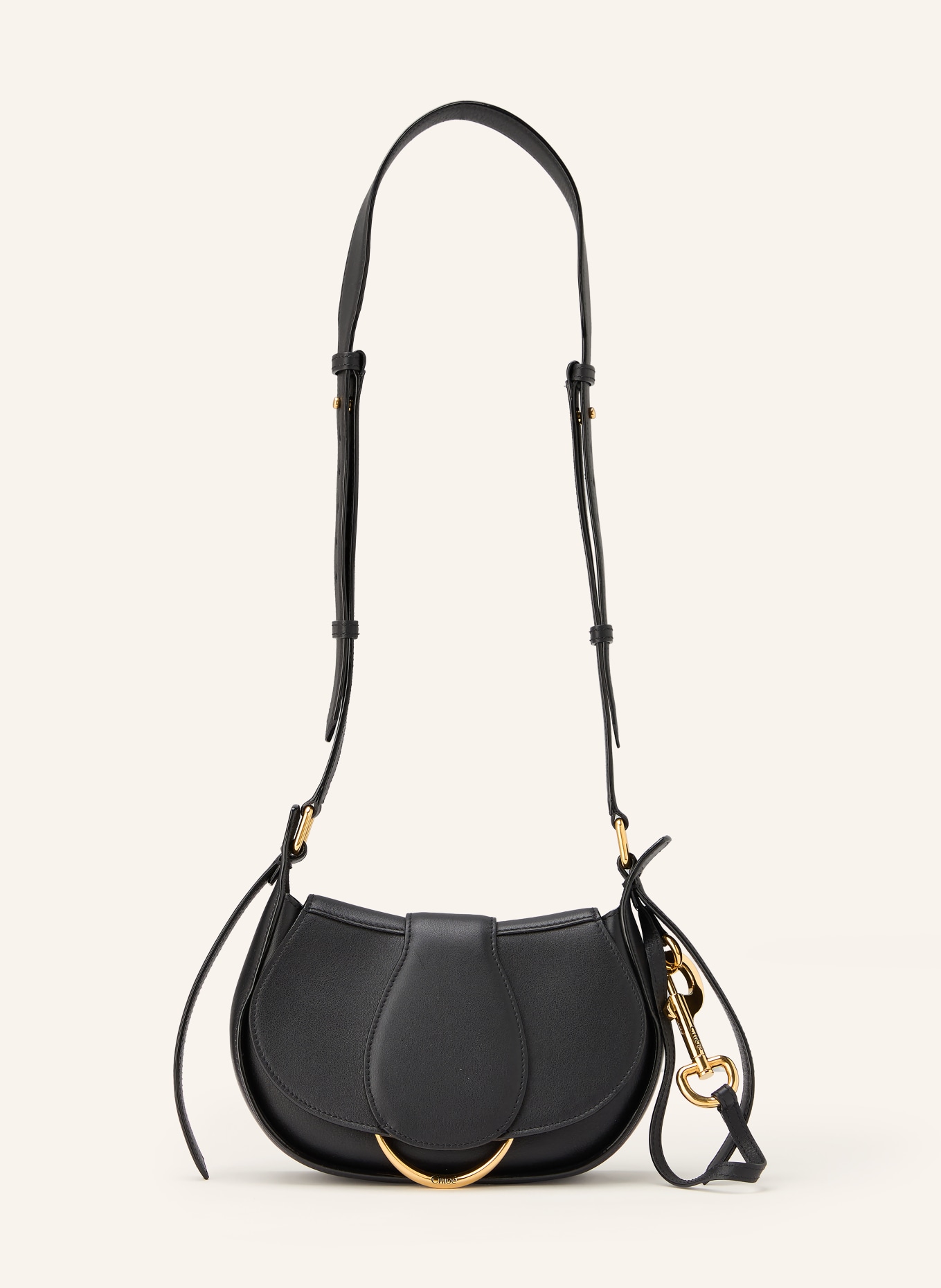 Chloé Umhängetasche RIDE SMALL: BLACK