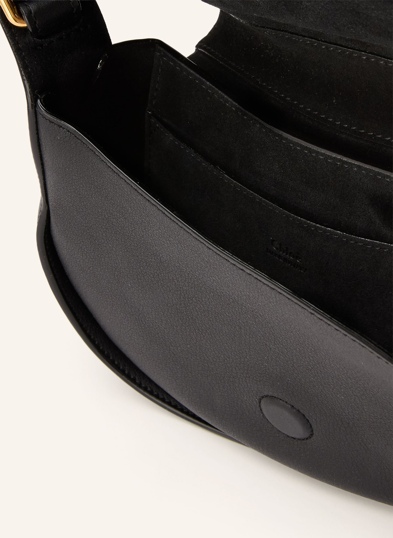 Chloé Umhängetasche RIDE SMALL: BLACK