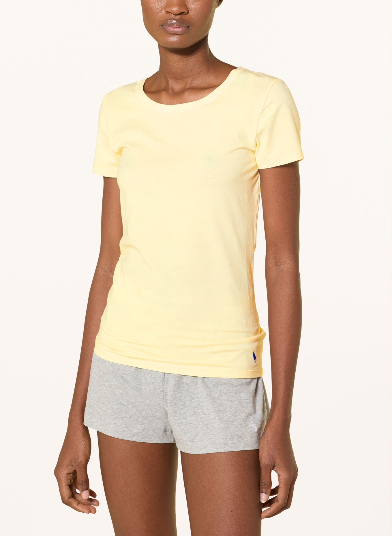 POLO RALPH LAUREN slaapshirt: LICHTGEEL