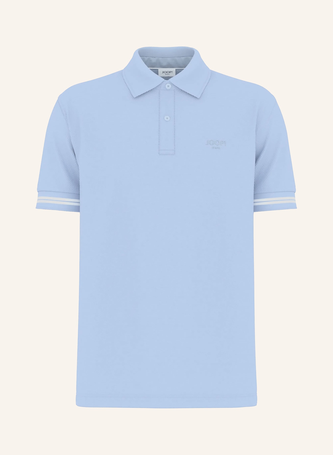 JOOP! JEANS Polo piqué AMARE: BLEU CLAIR