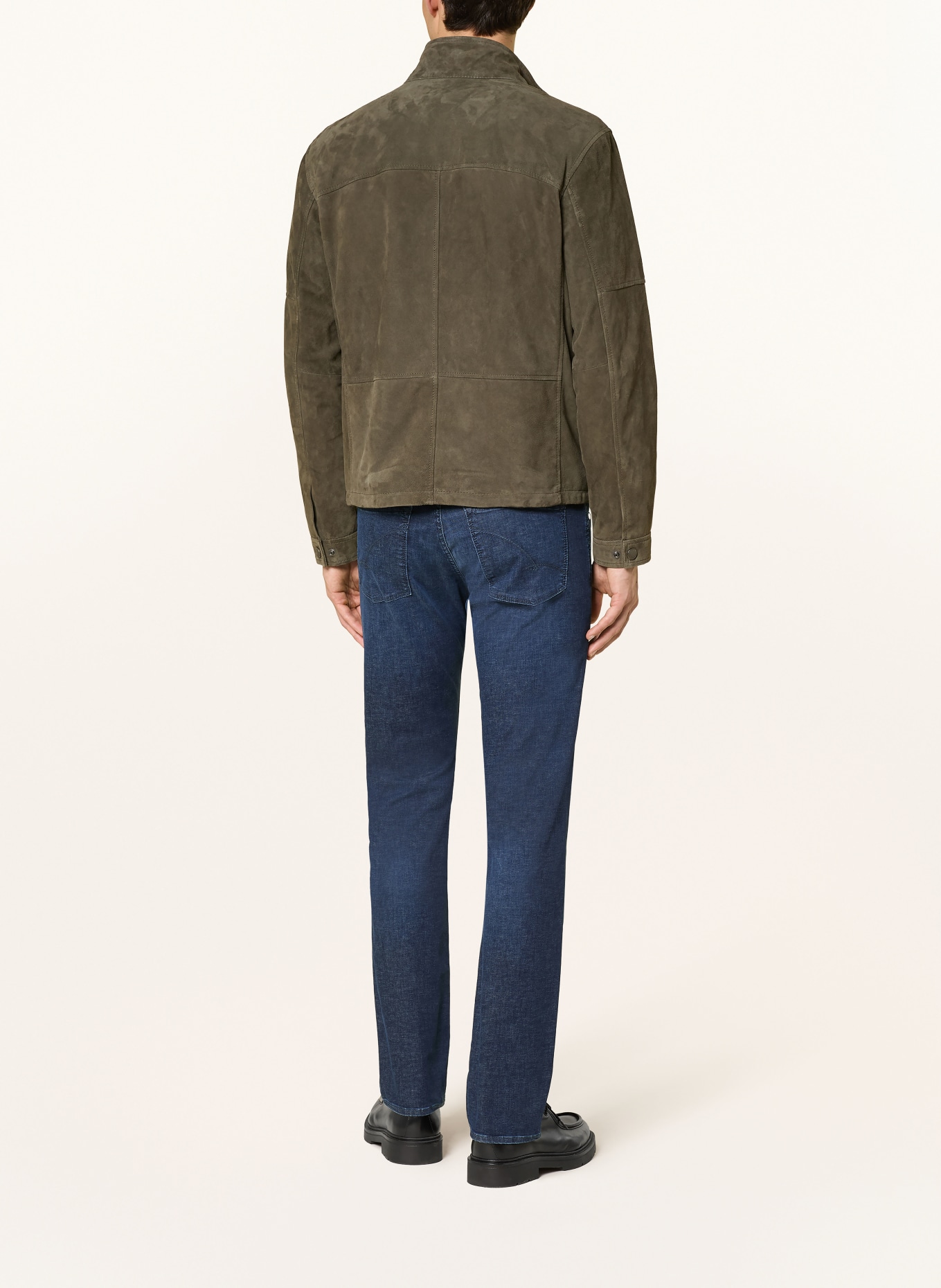 BALDESSARINI Jeans coupe classique: 6824 blue used buffies