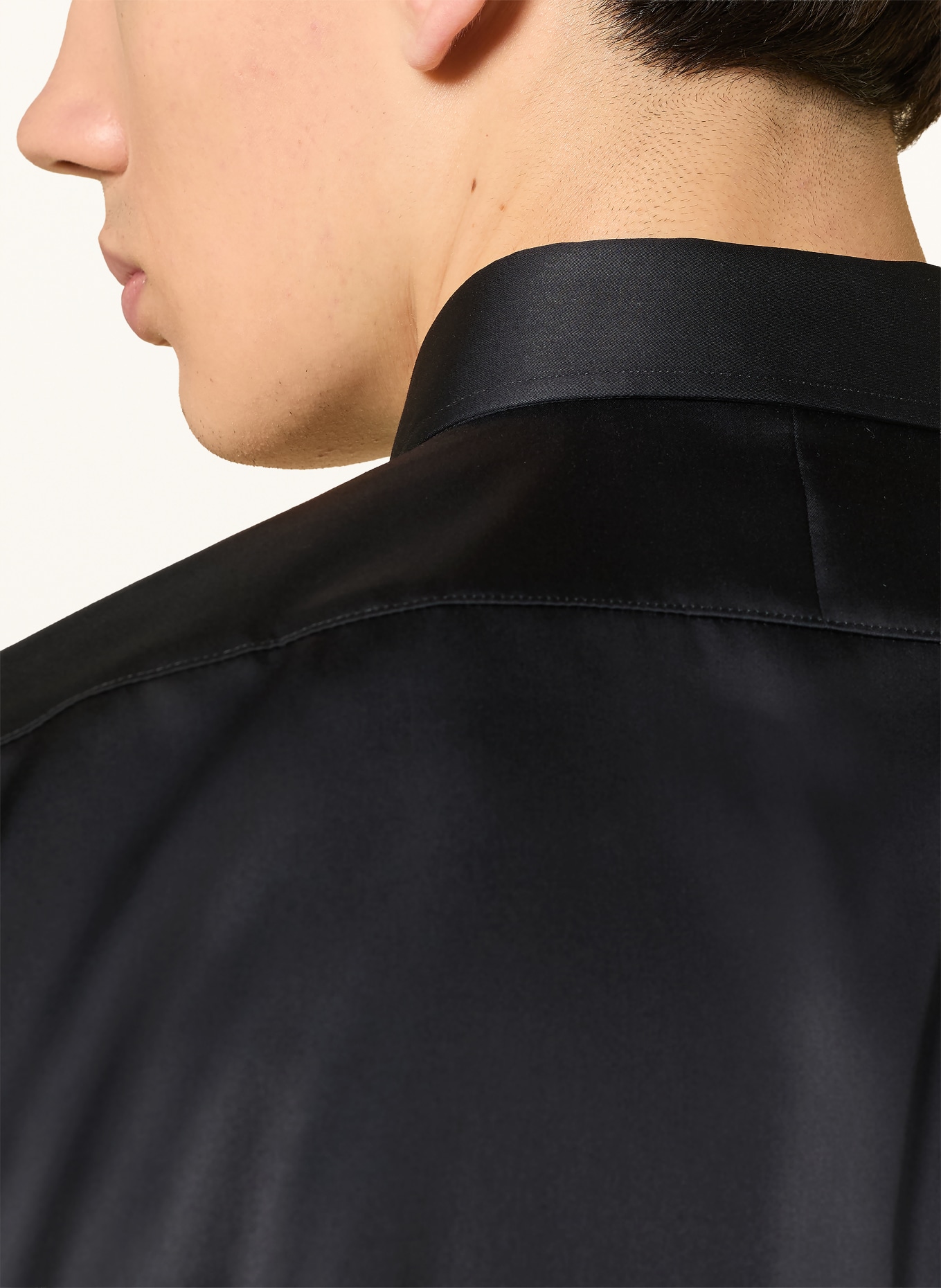 OLYMP SIGNATURE Koszula tailored fit: CZARNY