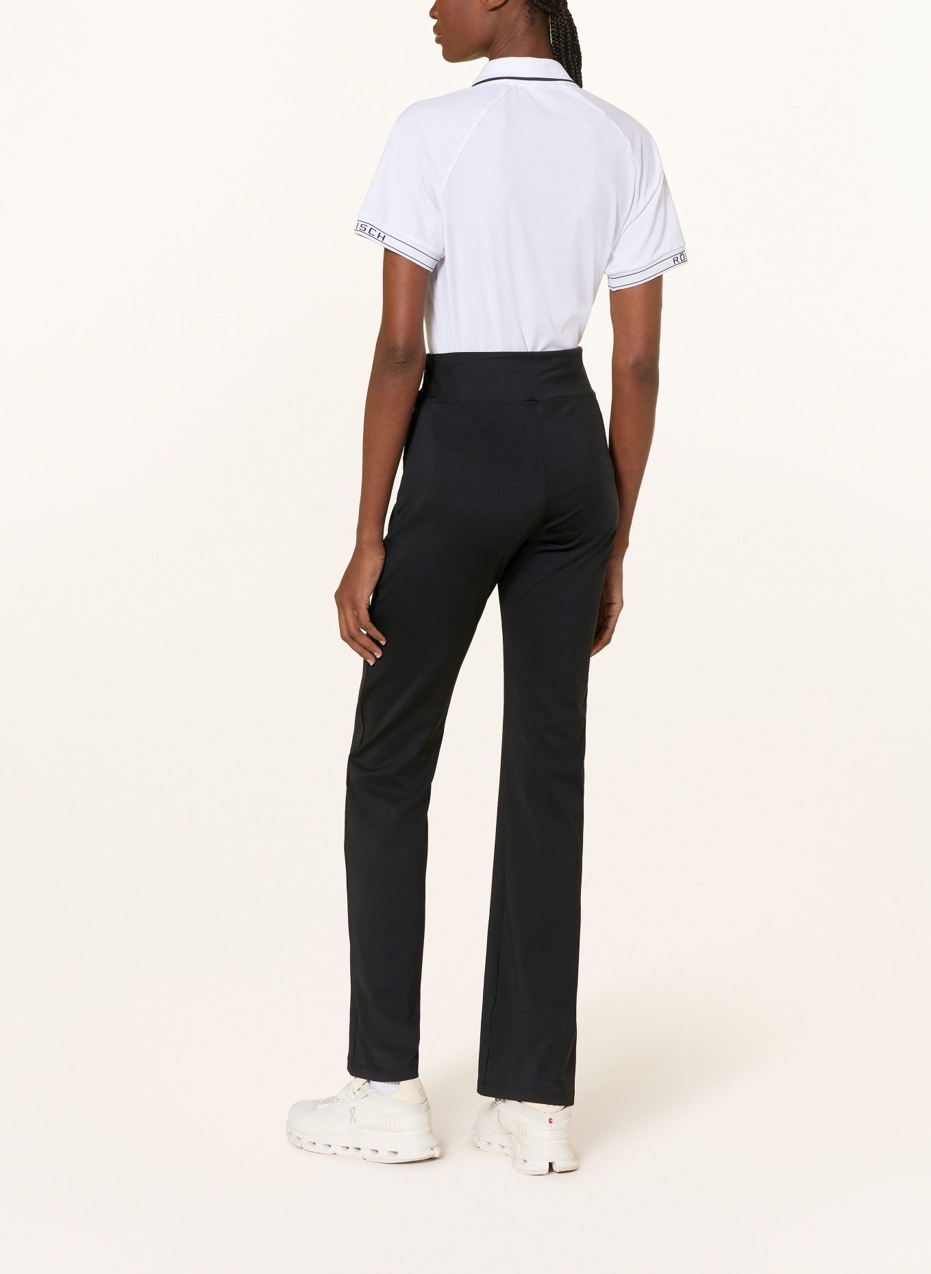 RÖHNISCH Golfhose: SCHWARZ