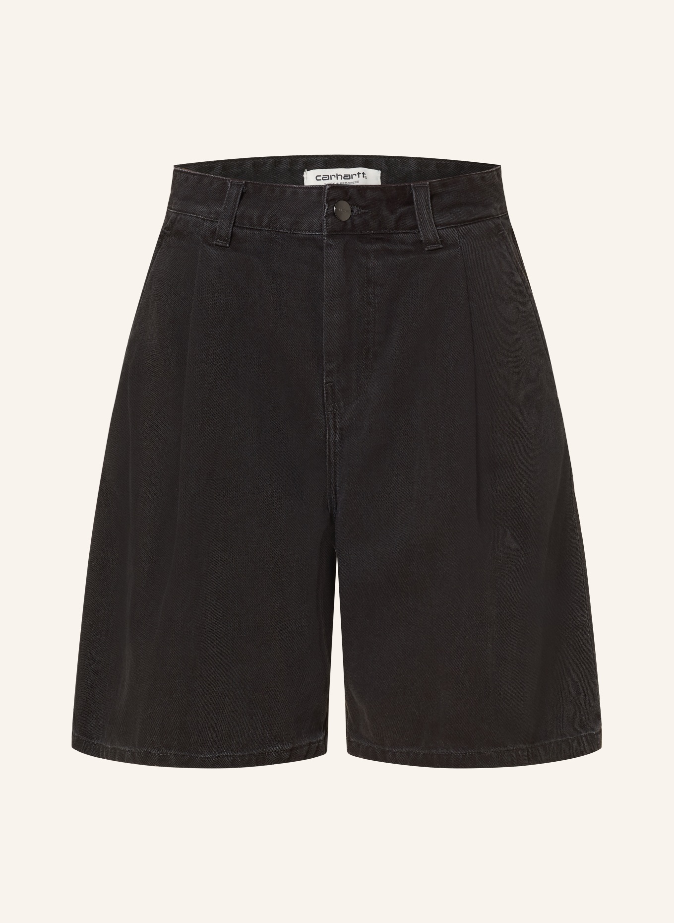 carhartt WIP Jeansshort W' ALTA: 8906 Black Stone Washed